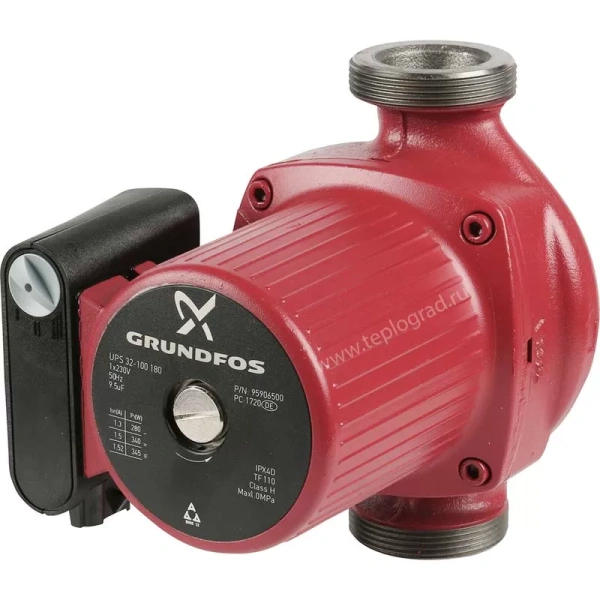 Циркуляционный насос Grundfos UPS 32-100 180 95906500