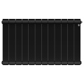 Биметаллический радиатор Royal Thermo Infinity 500 Noir Sable 12 секций