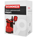 Дренажный насос Rommer Profi 750Вт для чисто воды