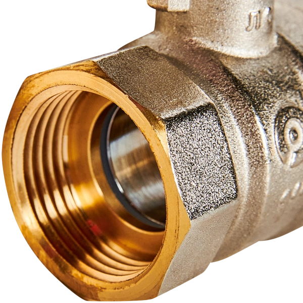 Кран шаровой Rommer ВВ 1, ручка рычаг