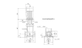 Многоступенчатый вертикальный насос Grundfos CR1-25 A-FGJ-A-V-HQQV 3x230/400 50HZ - 96516277