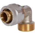 Угольник с наружной резьбой винтовой Stout 3/4x20