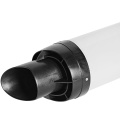 Горизонтальный проход через стену коаксиальный Stout 80/125 750 мм