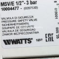 Предохранительный клапан Watts MSV 3-1/2, 3 бар