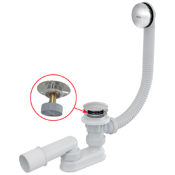 Сифон для вынны AlcaPlast A504CKM click/clack