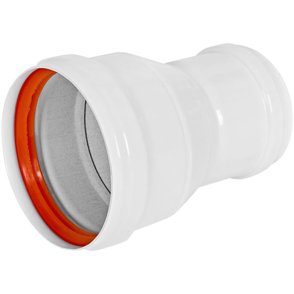 Адаптер соединительный Stout переход с Dn 60 (м) на Dn 80 (м)