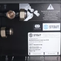 Внутрипольный конвектор Stout SCN 80.190.1600 с естественной конвекцией
