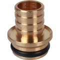 Фитинг компрессионный Stout 16x2,0x1/2 для труб из сшитого полиэтилена