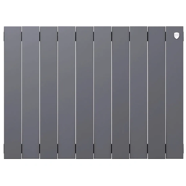 Биметаллический радиатор Royal Thermo PianoForte 500 Silver Satin 10 секций