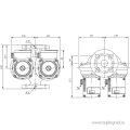 Сдвоенный циркуляционный насос Wilo TOP-SD 32/7 EM PN6/10 1x230